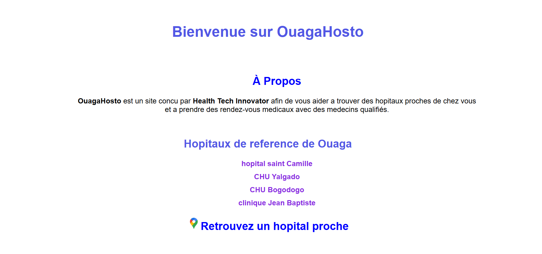 Rendez-vous médicaux